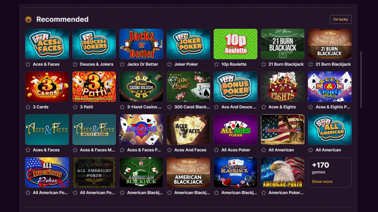 BateryBet Casino India Table Games