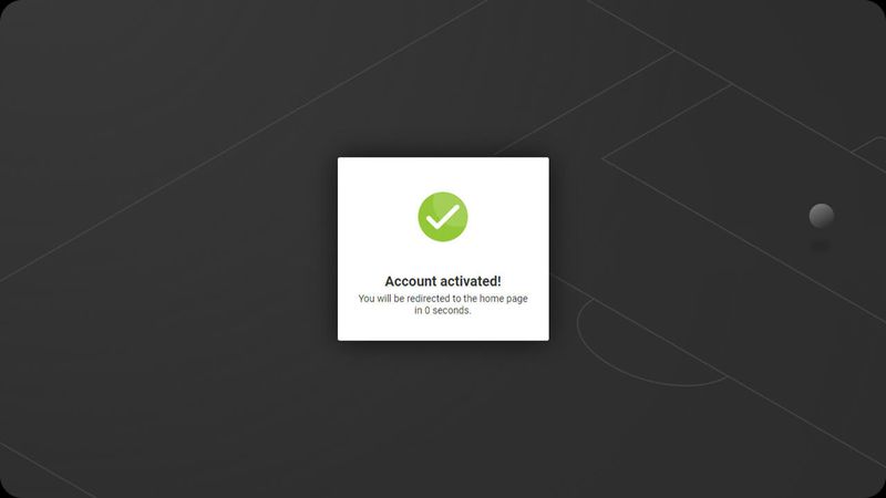 Account created with Megapara casino