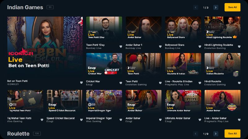 Review of the live casino section of Rajabets