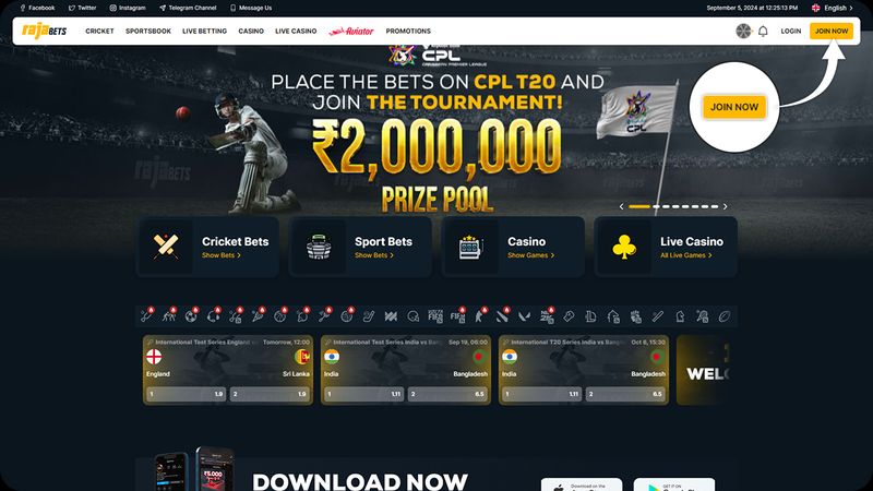 In our Rajabets casino review we are analysing the registration process step 1