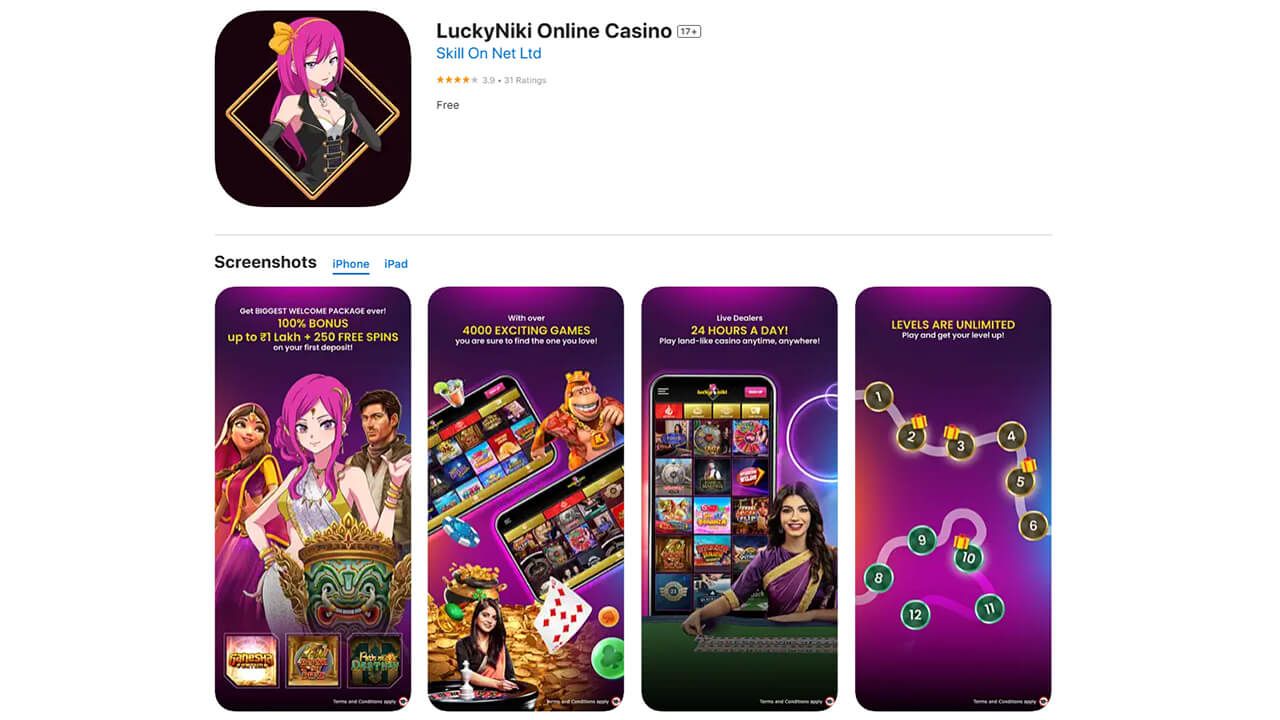 Lucky Niki IN - Install Android App