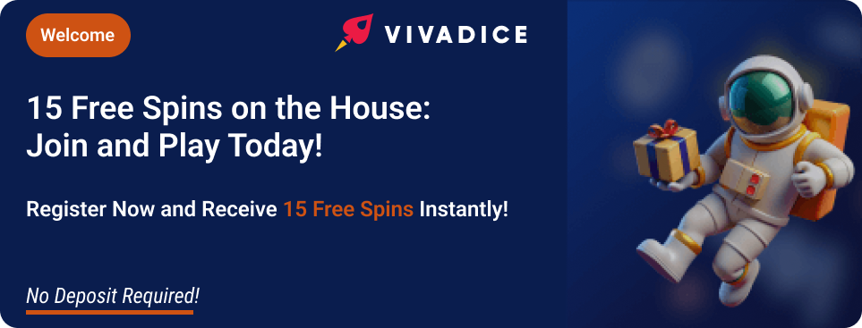 Casino Bonuses Free Spins Vivadice Casino 15 Free Spins