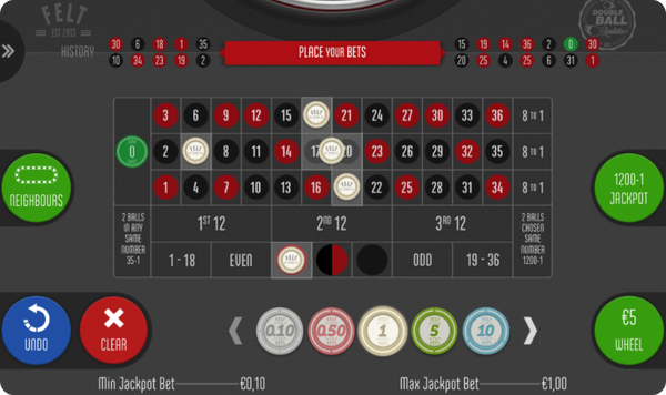 Casino Games Double Ball Roulette