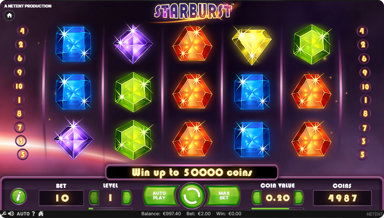 Free Casino Games Slots Starburst