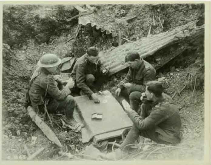 did you know that soldiers spread gambling during World War I
