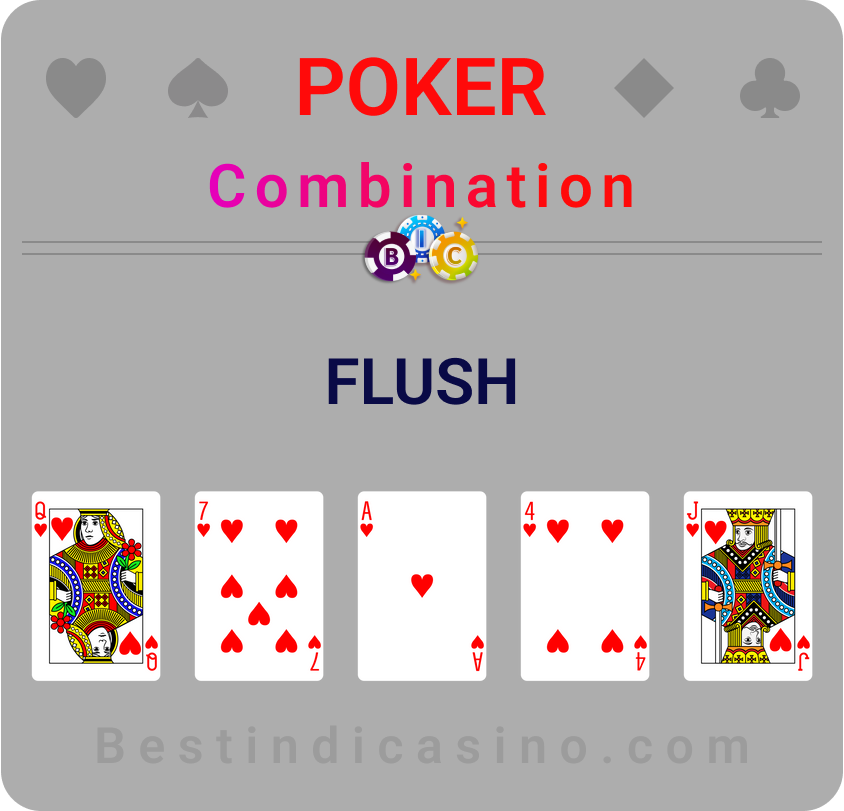online poker combination flush