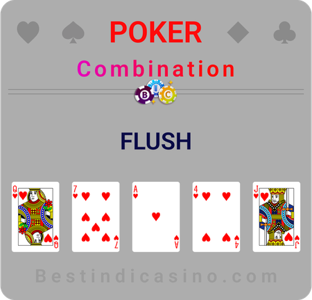 online poker combination flush