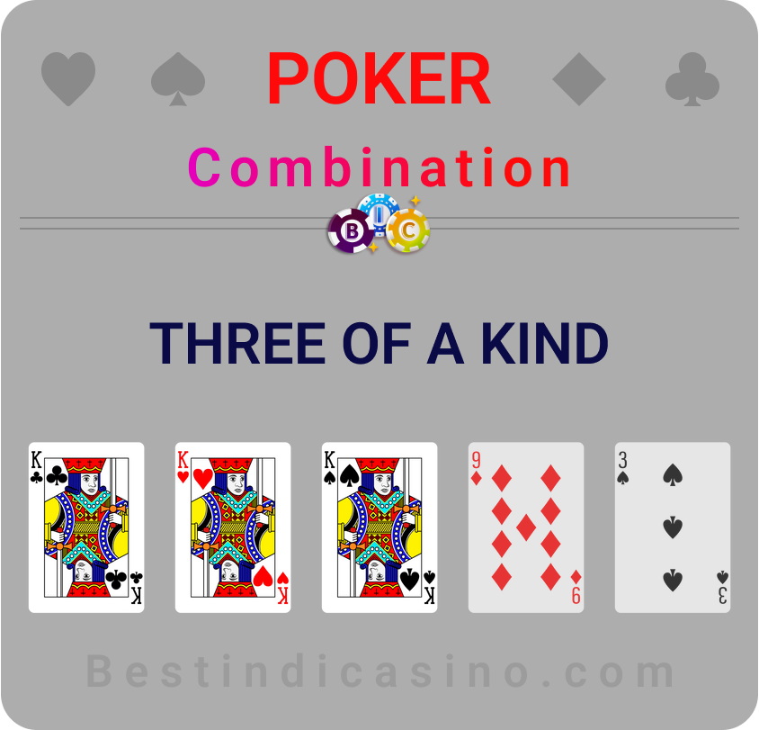 poker online combination three of a kind