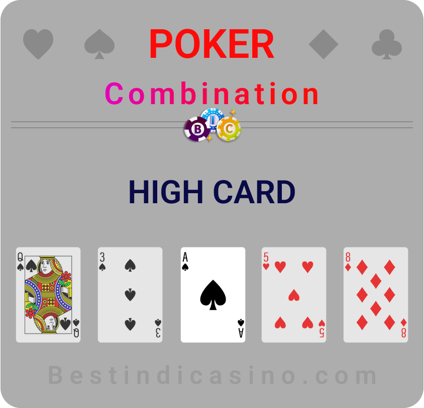 poker combination high card