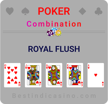 poker combination royal flush