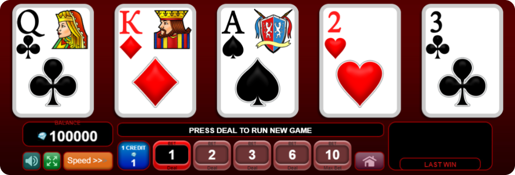 4 of a kind bonus poker game