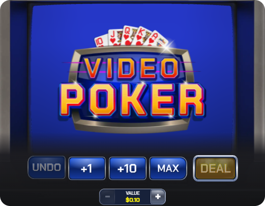 first person video poker game