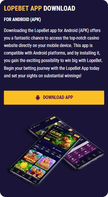 Mobile Casinos Lopebet Casino Mobile App