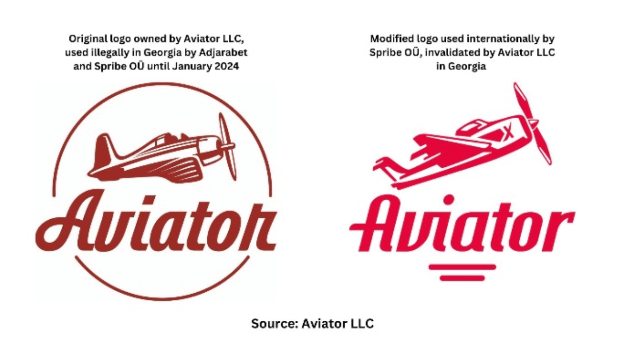 Old and New Aviator Logo