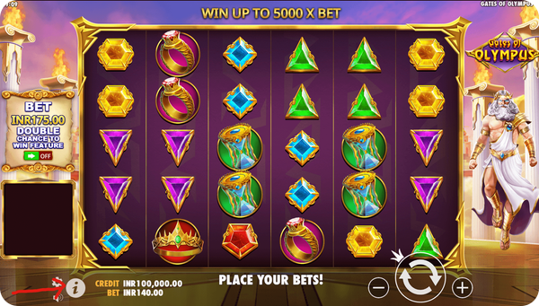 how to figure out whether a slot offers scatter functionality step 1 gates of olympus